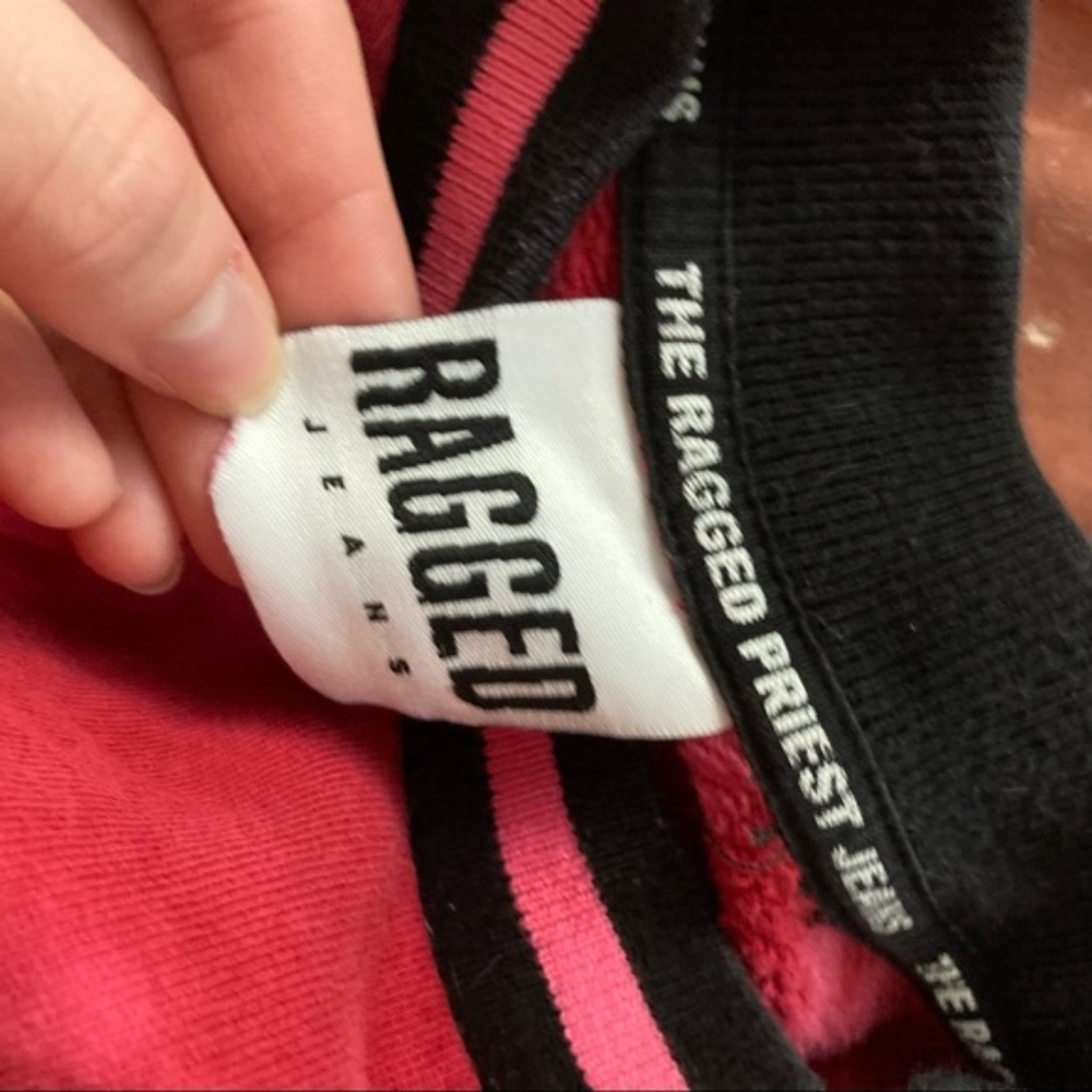 THE RAGGED PRIEST Proud Pink Tie Dye Sweatshirt - Picture 9 of 10